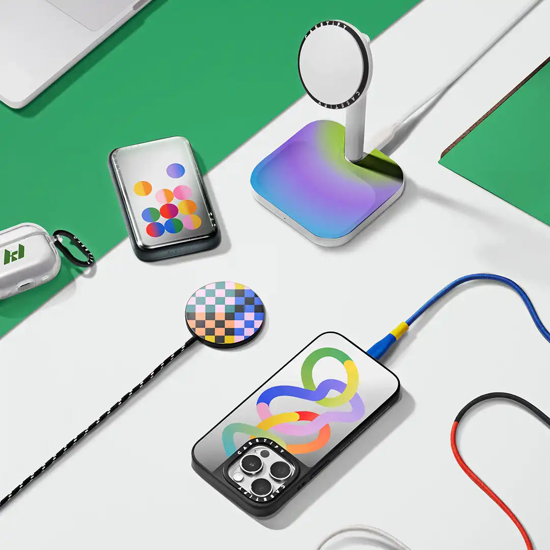 Meri Meri Animal Friends PowerThru Magnetic Wireless Charger - PowerThru Magnetic Wireless Charger MagSafe Compatible