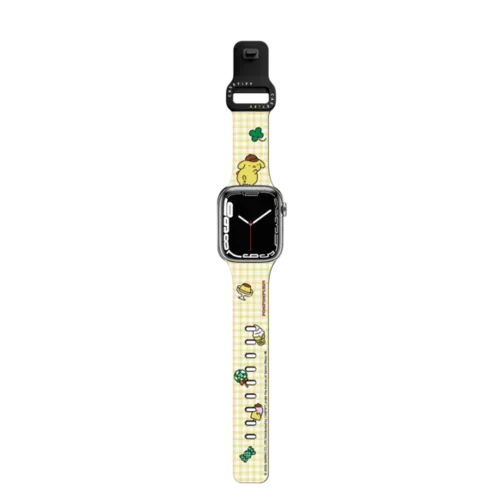 Pompompurin Checkered Pattern Watch Band - Apple Watch Series 7-9 (45mm) - Impact Band