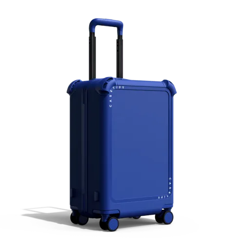 Noir Butterfly - 21" Carry-On Suitcase - Bounce Suitcase