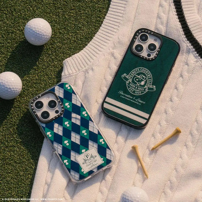 Peanuts Argyle Pattern Case - iPhone 18 Pro Max - Impact Case MagSafe Compatible