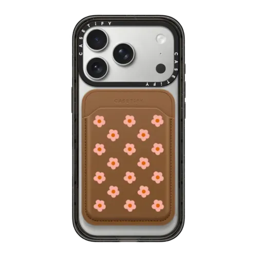 Daisy - Pink - Snappy MagSafe Wallet - Snappy BioVeg Wallet MagSafe Compatible