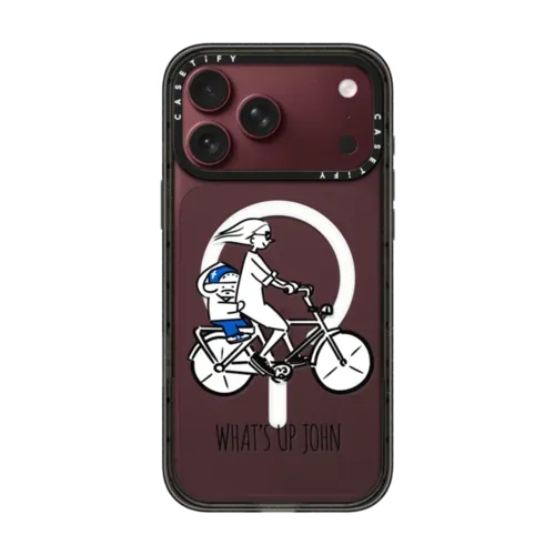 Skater JOHN (Cycling) - iPhone 18 Pro Max - Impact Case MagSafe Compatible