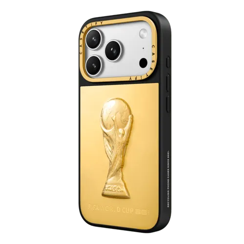 FIFA WORLD CUP 26 EXCLUSIVE COLLECTIBLE TROPHY CASE - iPhone 17 Pro - Material Grip Case