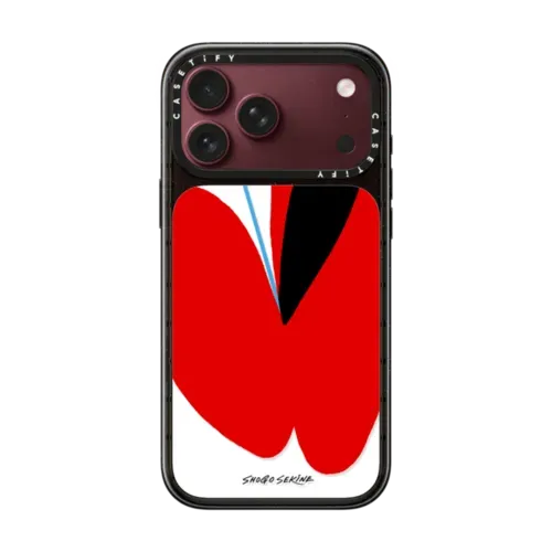 APPLEFLY - Red&black - iPhone 18 Pro Max - Impact Case MagSafe Compatible - Glossy
