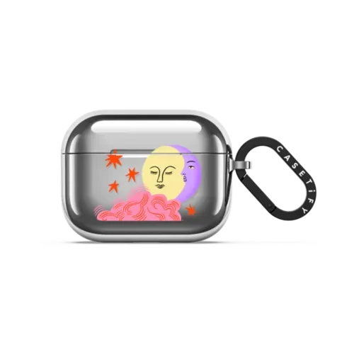 Cloudy Moon - AirPods Pro 3 - Earbuds Mirror Case
