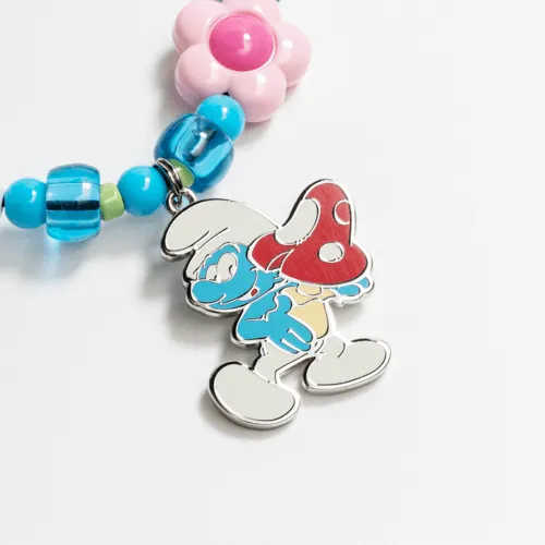 The Smurfs Garden Phone Charm