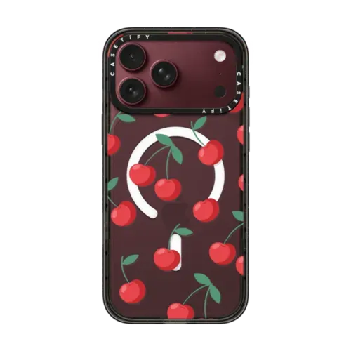 Cherries - iPhone 18 Pro Max - Impact Case MagSafe Compatible
