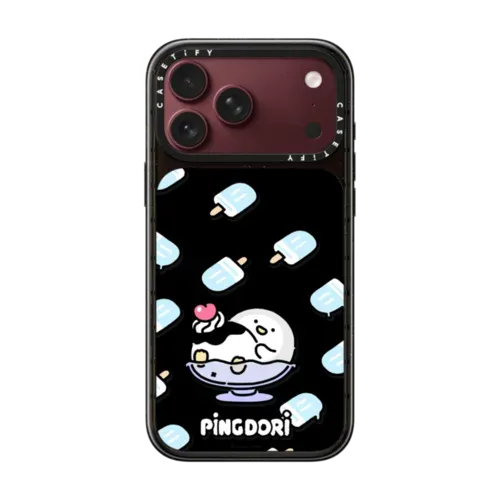 ice cream with pingdori - iPhone 18 Pro Max - Impact Case MagSafe Compatible - Glossy