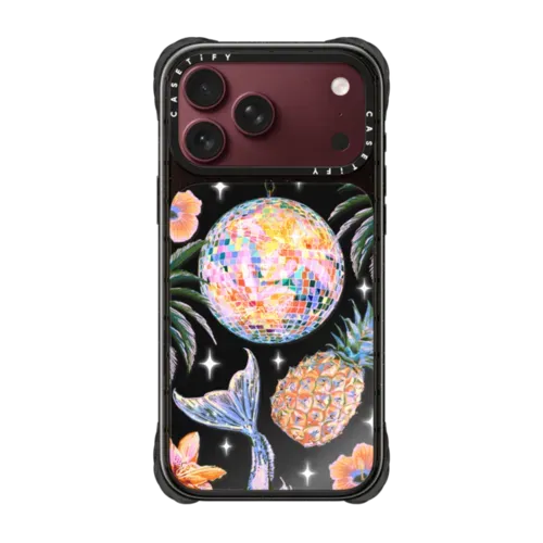Tropical Disco - iPhone 18 Pro Max - Ultra Impact Case - Mirror