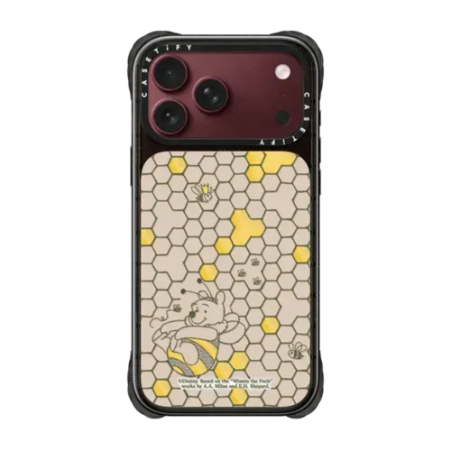 Honeycomb Pattern Case - iPhone 18 Pro Max - Ultra Impact Case MagSafe Compatible - Glossy