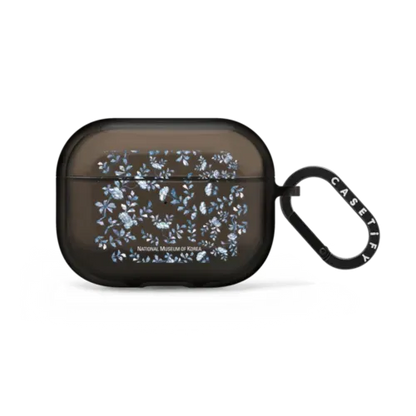 NMK Blue Nacre Earbuds Case - Black Case Edition - AirPods Pro 2 - Earbuds Impact Case