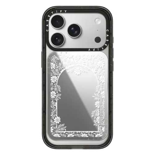 NMK Chrysanthemum Scroll Snappy Cardholder Stand - Snappy Mirror Cardholder Stand MagSafe Compatible