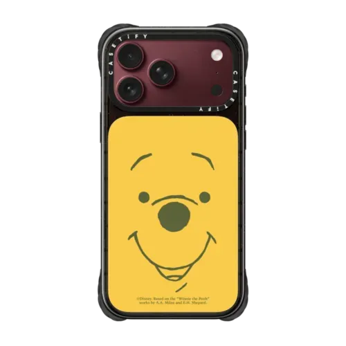 Bee Happy Pooh Case - iPhone 18 Pro Max - Ultra Impact Case MagSafe Compatible - Glossy