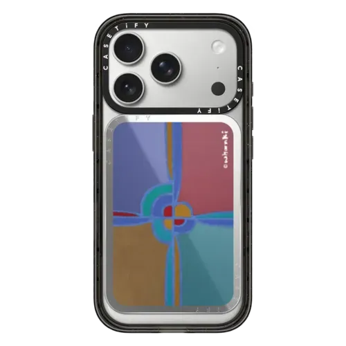Whanki Cross Composition Snappy Cardholder Stand - Snappy Mirror Cardholder Stand MagSafe Compatible