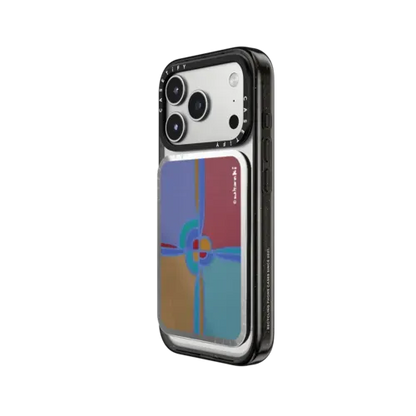Whanki Cross Composition Snappy Cardholder Stand - Snappy Mirror Cardholder Stand MagSafe Compatible