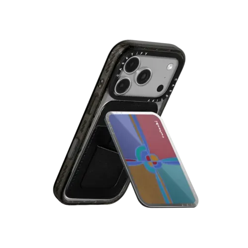 Whanki Cross Composition Snappy Cardholder Stand - Snappy Mirror Cardholder Stand MagSafe Compatible