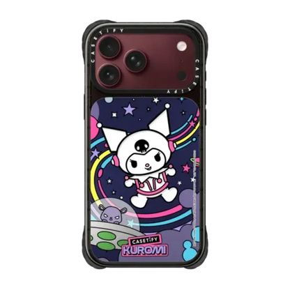 Kuromi Astro Voyage Case - iPhone 18 Pro Max - Ultra Impact Case MagSafe Compatible - Glossy