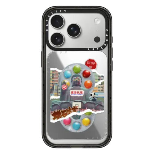 HK Collage - Buddha - Snappy Cardholder Stand - Snappy Mirror Cardholder Stand MagSafe Compatible