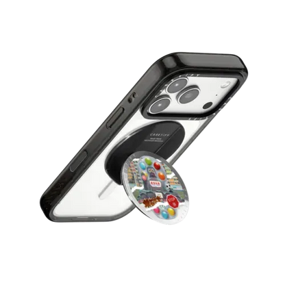 HK Collage - Buddha - Snappy Grip Stand - Snappy Mirror Grip Stand MagSafe Compatible