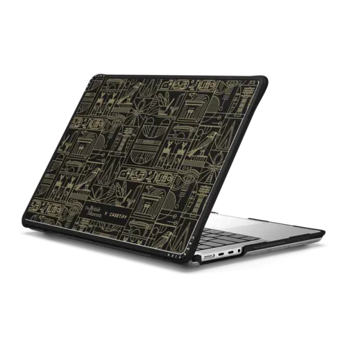 Ancient Egypt Pattern Laptop Case - MacBook Pro 14-inch (M1 - M5) - MacBook Impact Case