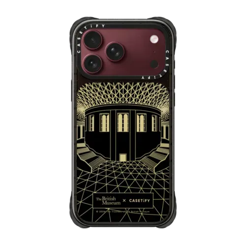 The British Museum Great Court Case - iPhone 18 Pro Max - Ultra Impact Case MagSafe Compatible - Glossy