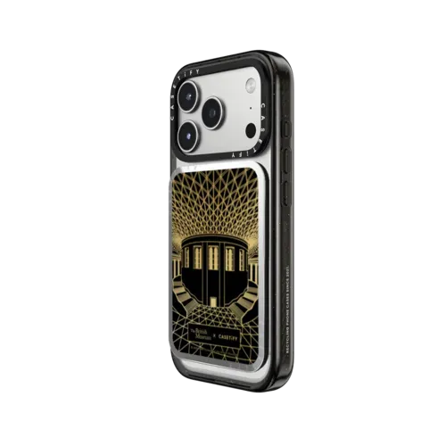 The British Museum Great Court Snappy Cardholder Stand - Snappy Mirror Cardholder Stand MagSafe Compatible