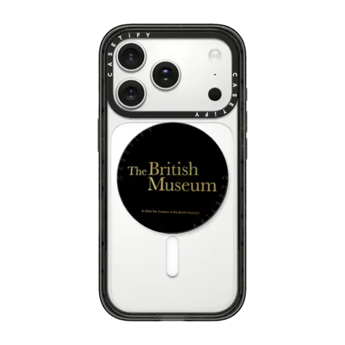 The British Museum Logo Snappy Grip Stand - Snappy Grip Stand MagSafe Compatible