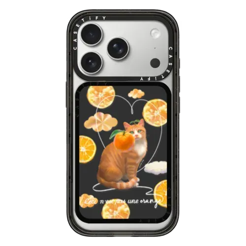 Flying Orange Cat - Snappy Cardholder Stand - Snappy Cardholder Stand MagSafe Compatible