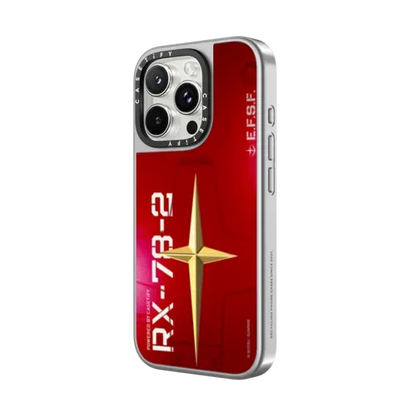Gundam Shield Phone Case - iPhone 16 Pro Max - Mirror Case MagSafe Compatible