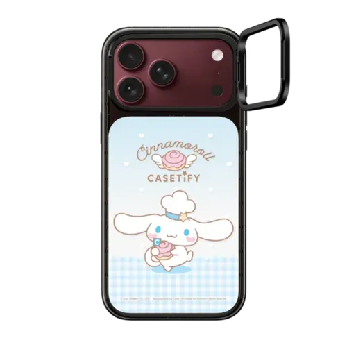 Chef Cinnamoroll Case - iPhone 18 Pro Max - Impact Ring Stand Case MagSafe Compatible - Glossy