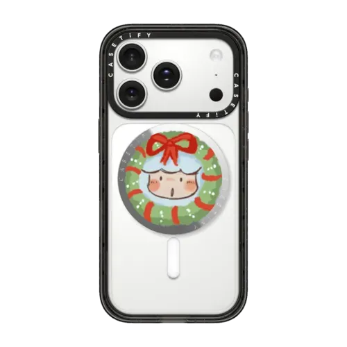 Christmas Wreath Snappy Grip Stand - Snappy Mirror Grip Stand MagSafe Compatible