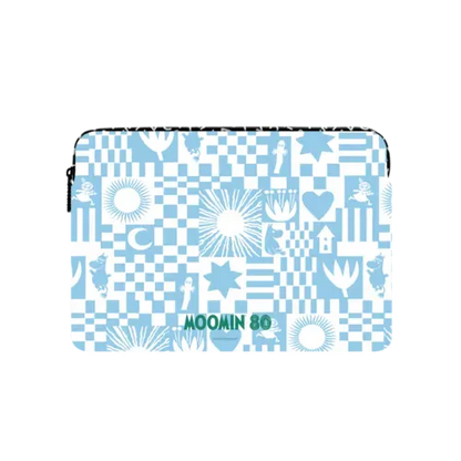 Moomin Puzzle Pattern Laptop Sleeve - Large (16") - Impact Laptop Sleeve