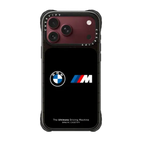 BMW M Classic Logo Case - iPhone 18 Pro Max - Ultra Impact Case MagSafe Compatible - Glossy