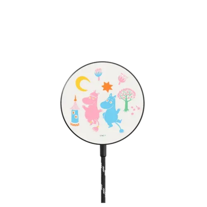 Moomin & Snorkmaiden Magnetic Wireless Charger - PowerThru Magnetic Wireless Charger MagSafe Compatible