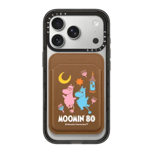 Moomin & Snorkmaiden Snappy Wallet - Snappy MagSafe Wallet - Snappy BioVeg Wallet MagSafe Compatible