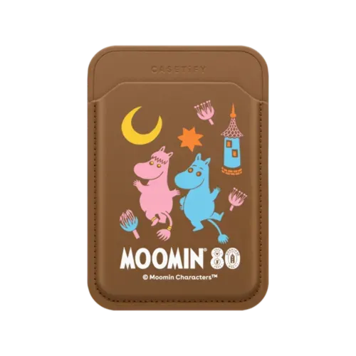 Moomin & Snorkmaiden Snappy Wallet - Snappy MagSafe Wallet - Snappy BioVeg Wallet MagSafe Compatible