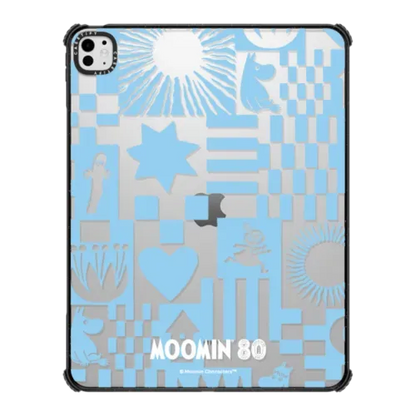 Moomin Puzzle Pattern Tablet Case - iPad Pro 13-inch (M4/M5) - iPad Impact Case