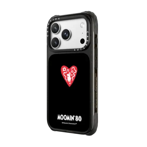 Moomin in Heart Case - iPhone 18 Pro Max - Ultra Impact Case MagSafe Compatible - Glossy