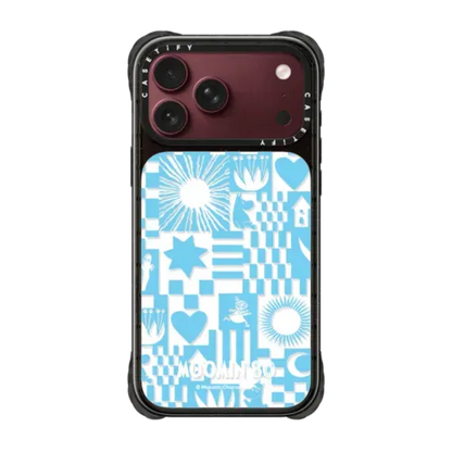 Moomin Puzzle Pattern Case - iPhone 18 Pro Max - Ultra Impact Case MagSafe Compatible - Glossy