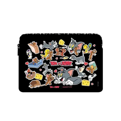 Family Sticker Laptop Sleeve - Large (16") - Impact Laptop Sleeve