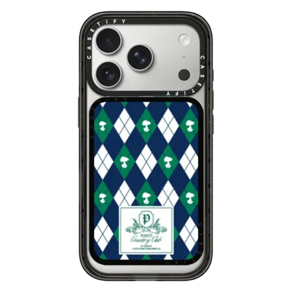 Peanuts Argyle Pattern Snappy Cardholder Stand - Snappy Cardholder Stand MagSafe Compatible