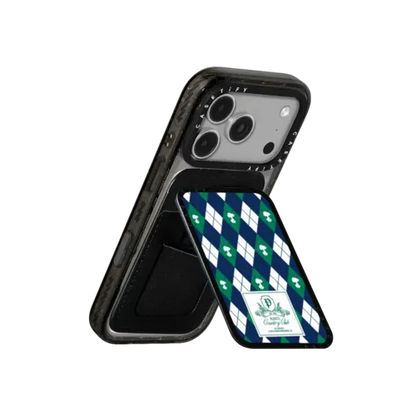 Peanuts Argyle Pattern Snappy Cardholder Stand - Snappy Cardholder Stand MagSafe Compatible