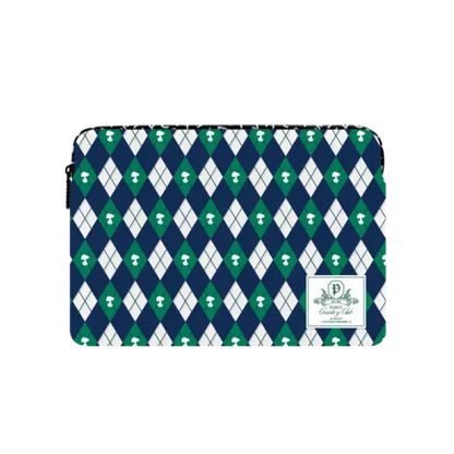 Peanuts Argyle Pattern Laptop Sleeve - Large (16") - Impact Laptop Sleeve