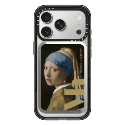 Girl with a Pearl Earring Snappy Cardholder Stand - Snappy Mirror Cardholder Stand MagSafe Compatible