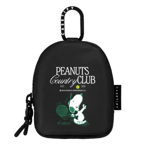 Peanuts Country Club Earbuds Pouch