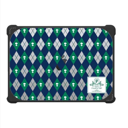 Peanuts Argyle Pattern Laptop Case - MacBook Pro 14-inch (M1 - M5) - MacBook Bounce Case