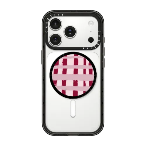 Berry Stripes - Snappy Grip Stand - Snappy Grip Stand MagSafe Compatible
