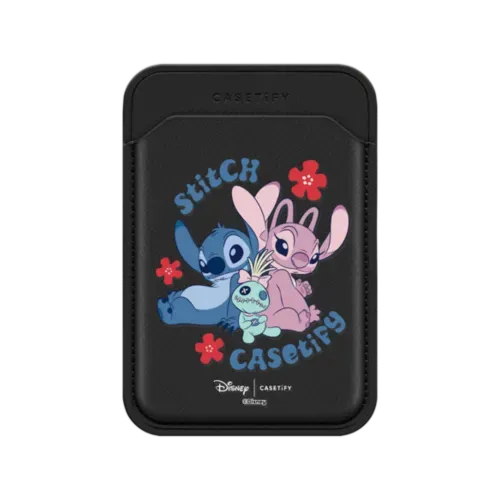Stitch Family Snappy Wallet - Snappy MagSafe Wallet - Snappy BioVeg Wallet MagSafe Compatible