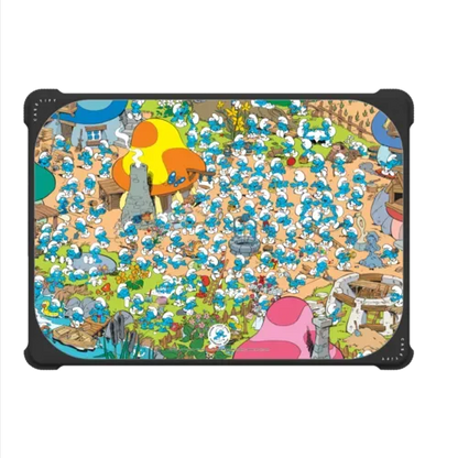 The Smurfs Garden Laptop Case - MacBook Pro 14-inch (M1 - M5) - MacBook Bounce Case