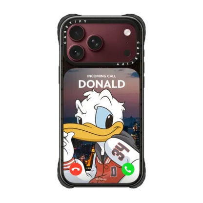 Mickey & Friends Incoming Call Case (Donald Duck) - iPhone 18 Pro Max - Ultra Impact Case MagSafe Compatible - Glossy
